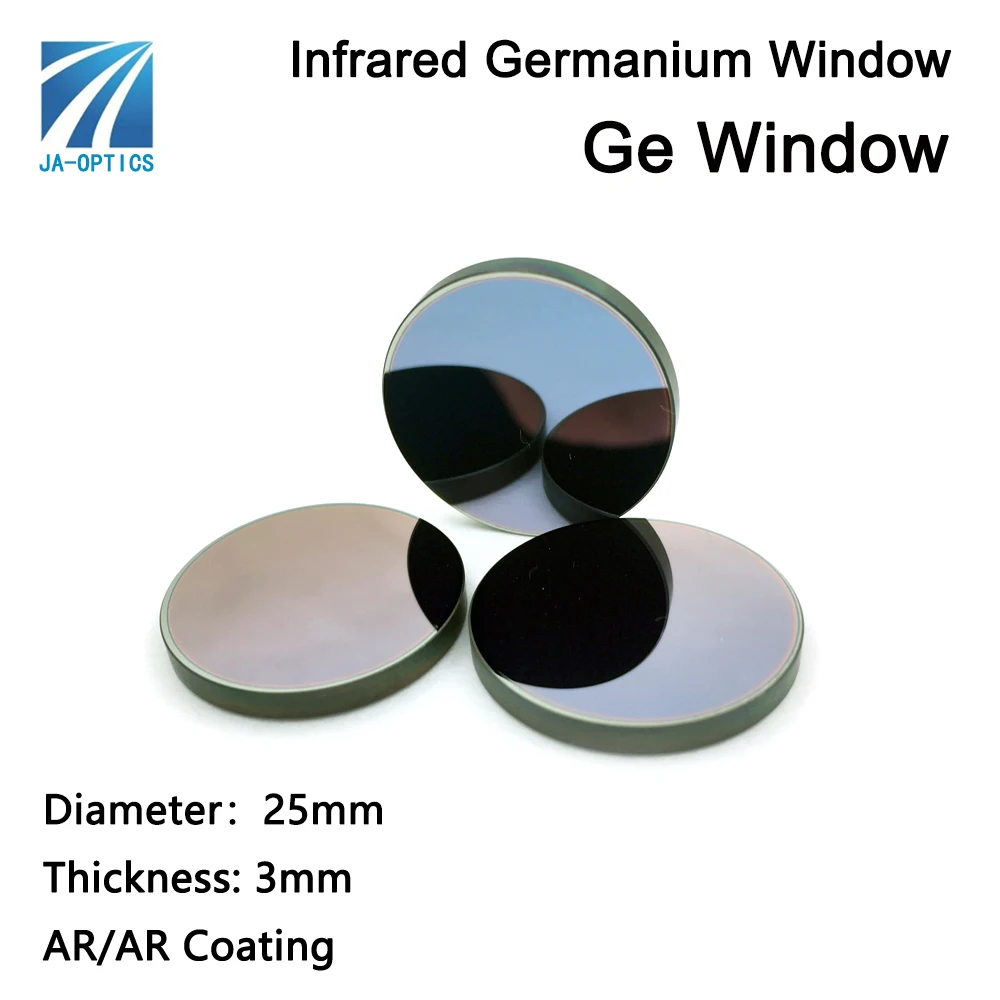 Фотообъектив диаметром 8-12 мкм оптический германиевый объектив 25x3 мм для