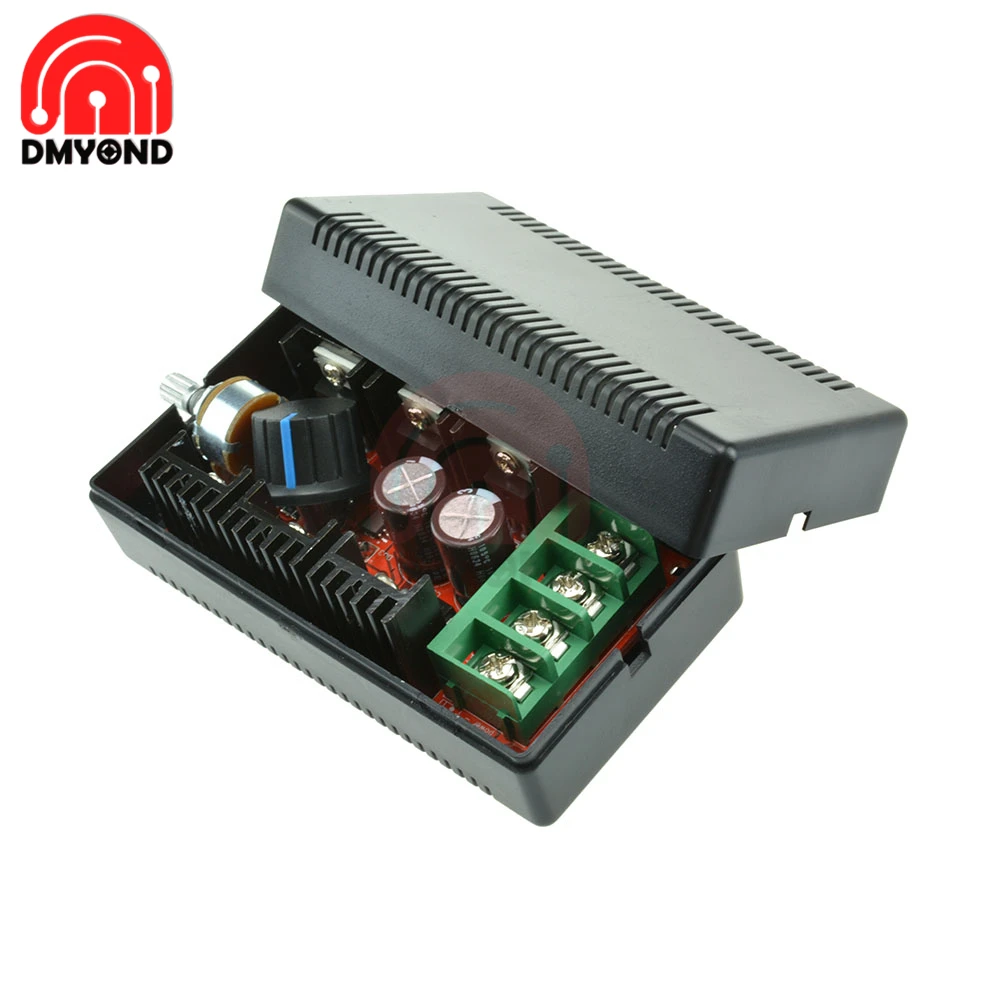 Фото 40A DC 9-50V Motor Speed Controller 2000W Voltage Regulator Dimming Dimmers Control Thermostat Electronic Module 12V Обустройство 40A DC 9-50V Motor Speed Controller 2000W Voltage Regulator Dimming Dimmers Control Thermostat Electronic Module 12V Обустройство