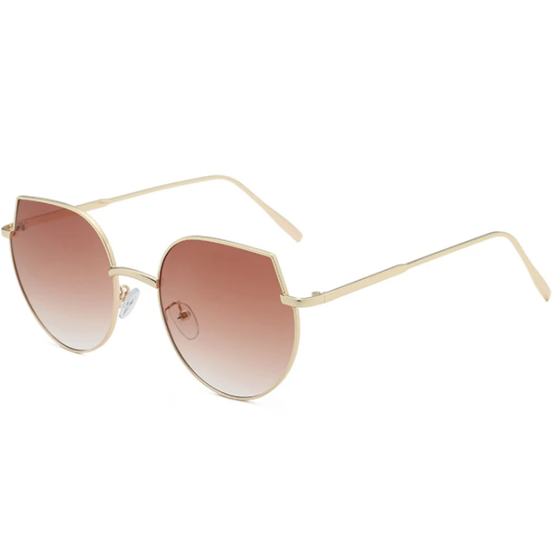 2019 европейский и американский тренд солнцезащитные очки ретро металлические