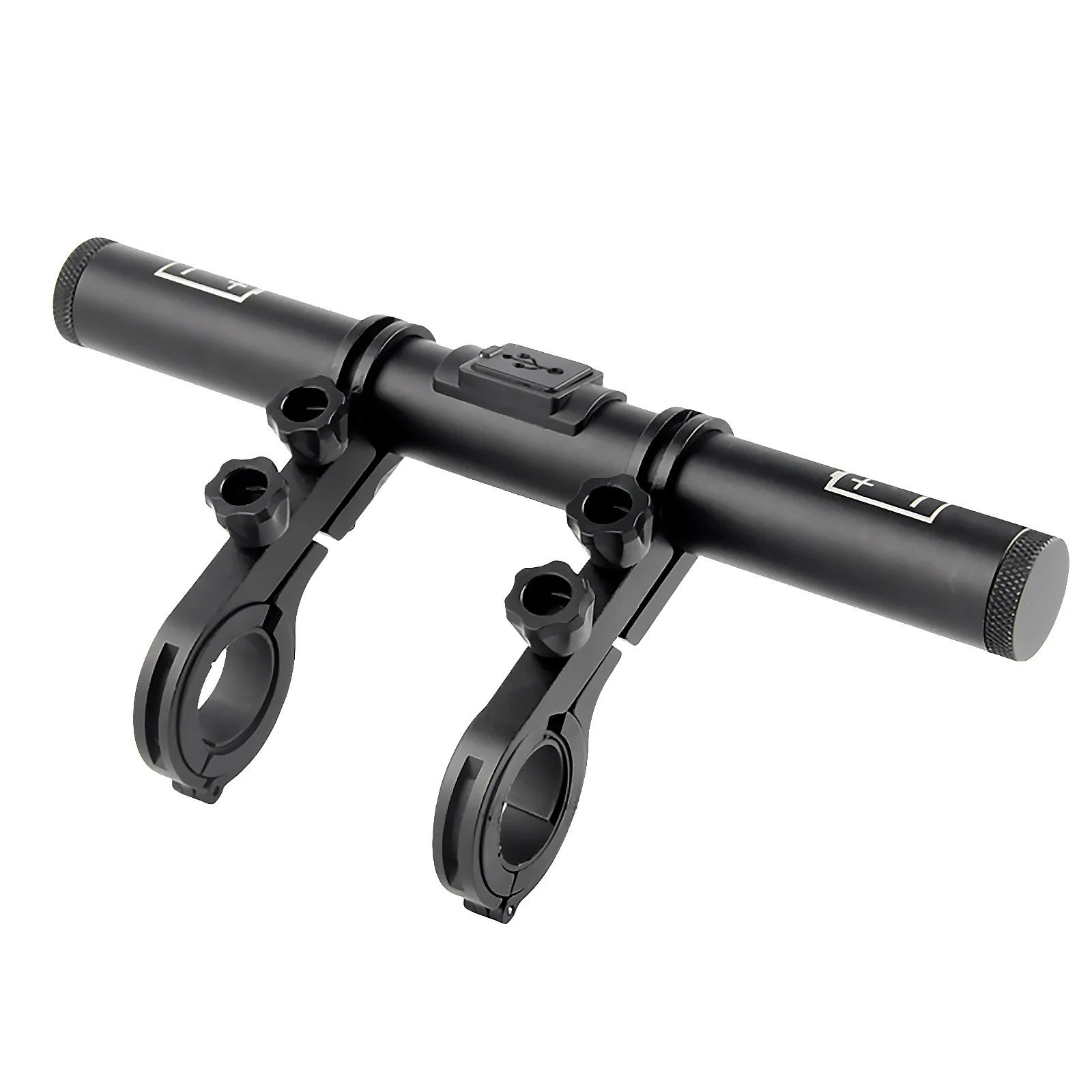 

USB Rechargeable Bike Handlebar Extender Bicycle Handlebar Extension Rack Bicycle Speedometer GPS Phone Mount Holder