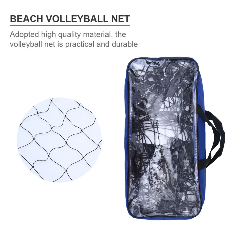 

1 Set Professional Beach Volleyball Net Sports Training Mesh for Outdoor Use