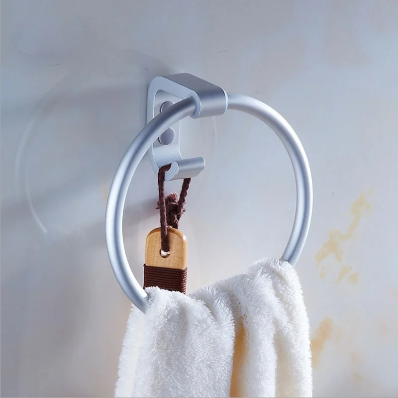 Круглая вешалка для полотенец круглая ванной комнаты|Кольца полотенец| |