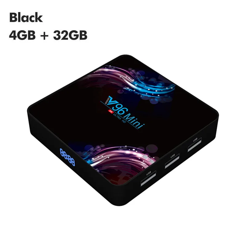 TV BOX 4 32GB Vmade новейший мини IP tv Box Allwinner H6 четырехъядерный Android 9,0 4G+ 128GB UHD 4K H.265 wifi 1,5 GHZ Google tv Netflix медиаплеер - Цвет: TV BOX 4 32GB