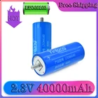 Оригинальная цилиндрическая литий-ионная батарея Yinlong LTO66160H 100% в 40 Ач, титановый оксид LTO 2,3, батарея титаната, онлайн 66160