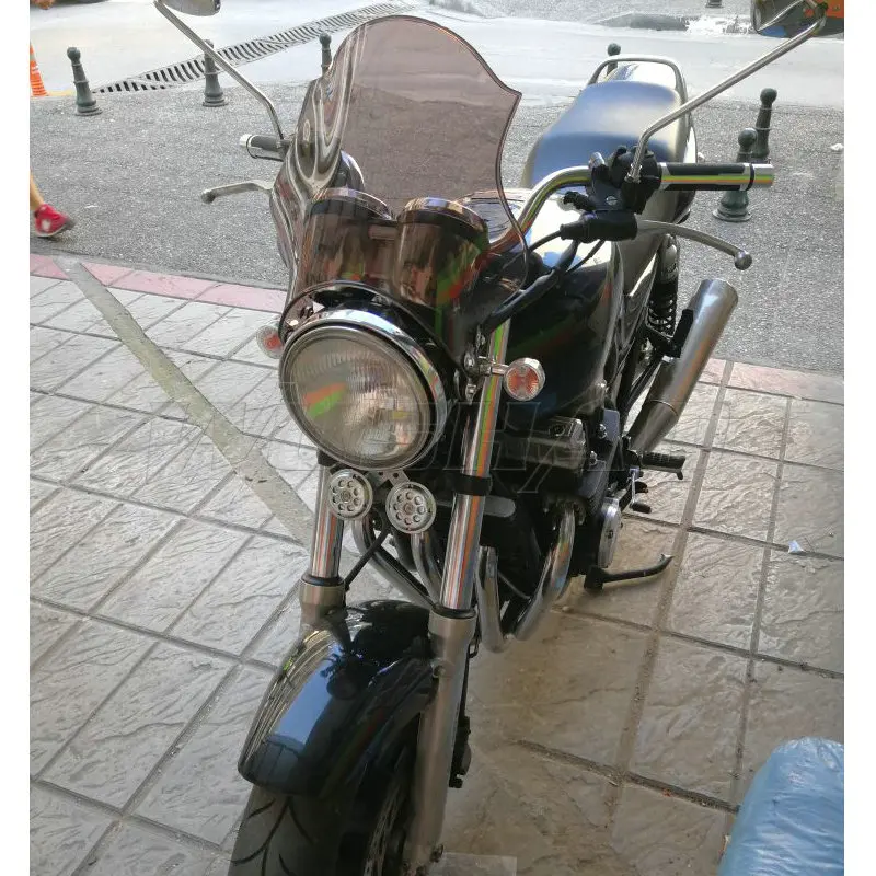 Экран ветрового стекла для 2003-2017 Moto Guzzi Breva Griso 1200 8V 1100 850 750 i.e боковой Монтажный