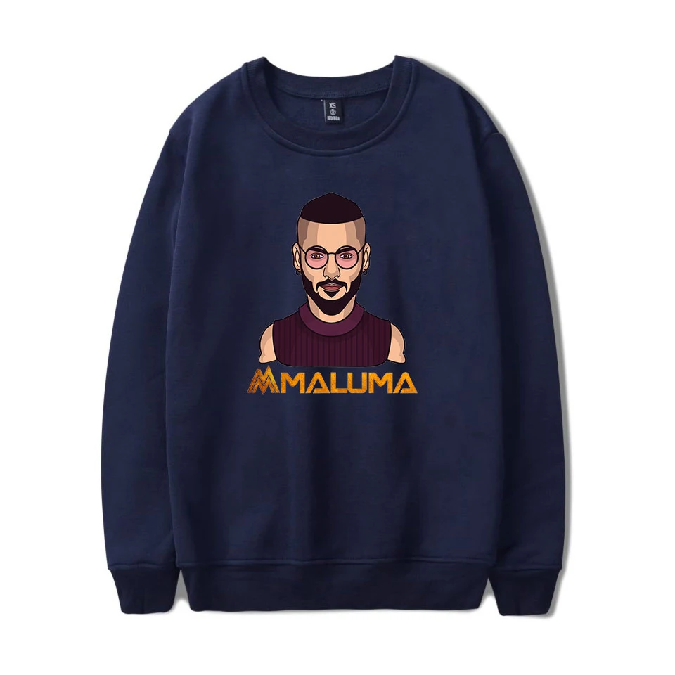 Горячая maluma монолитные толстовки для мужчин/женщин толстовки Harajuku maluma модные повседневные корейские поп осень зима