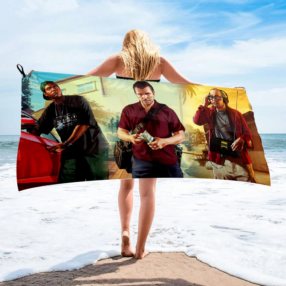 Банное полотенце из микрофибры с принтом для женщин | Спорт и развлечения