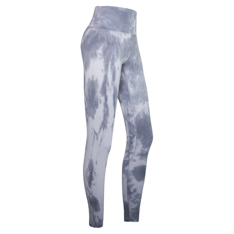 

Tie Dye Leggins Mujer Yoga Sport Fitness Stretch Printed Leggings Tummy Control Training Gym Clothing Quick Dry Tights