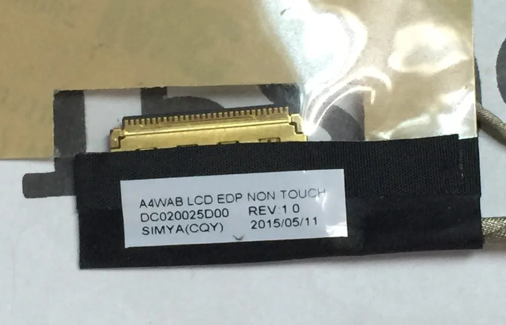 Гибкий кабель для видеоэкрана ноутбука ACER E5-422 E5-473 A4wAB ЖК-дисплей светодиодный