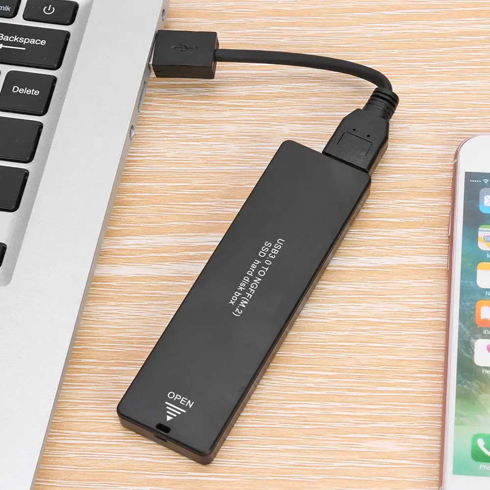 Чехол для жесткого диска NGFF M.2 SATA на Type C 3 0 SSD чехол M2 HDD USB диска|Корпус диска| |