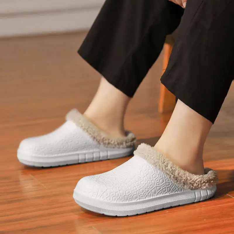 

Fur Sandals Calcados Women's Shoe Non-Leather Casual Slippers Shark No-Leather Casual Summer Woman Slippers Plateforme Tennis