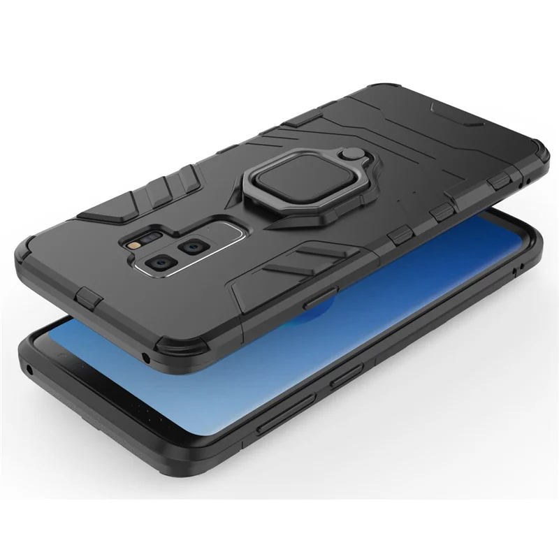 Двухслойный противоударный чехол для Samsung Galaxy S8 S9 S10 Plus J4 J6 A8 A7 A9 2018 Note9 Note10 Pro с