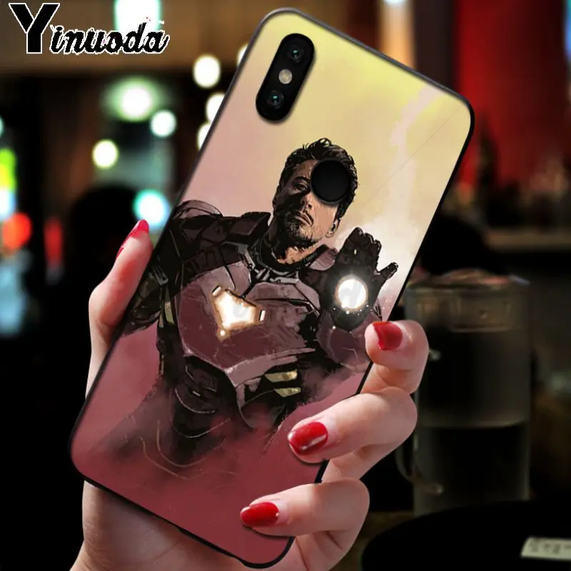 11 Милые Чехлы для телефона Yinuoda Tony Stark Marvel iron man для xiaomi redmi 7 5plus 6pro 6a 4x go note5 note7 note8pro mi8se 9se - Цвет: 11