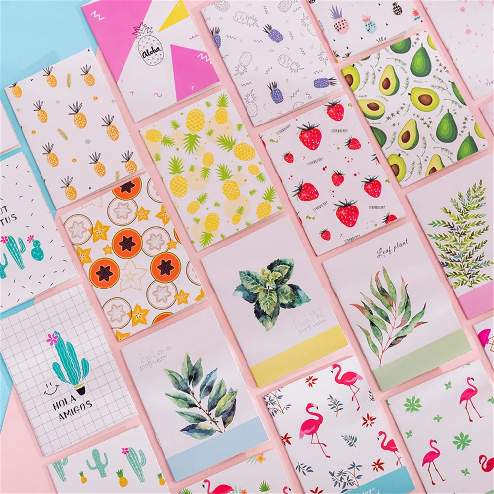 

16 Sheets Cactus Cherry Planner Notebook Diary Book Journal Record School Office Supply Student Stationery Notepad