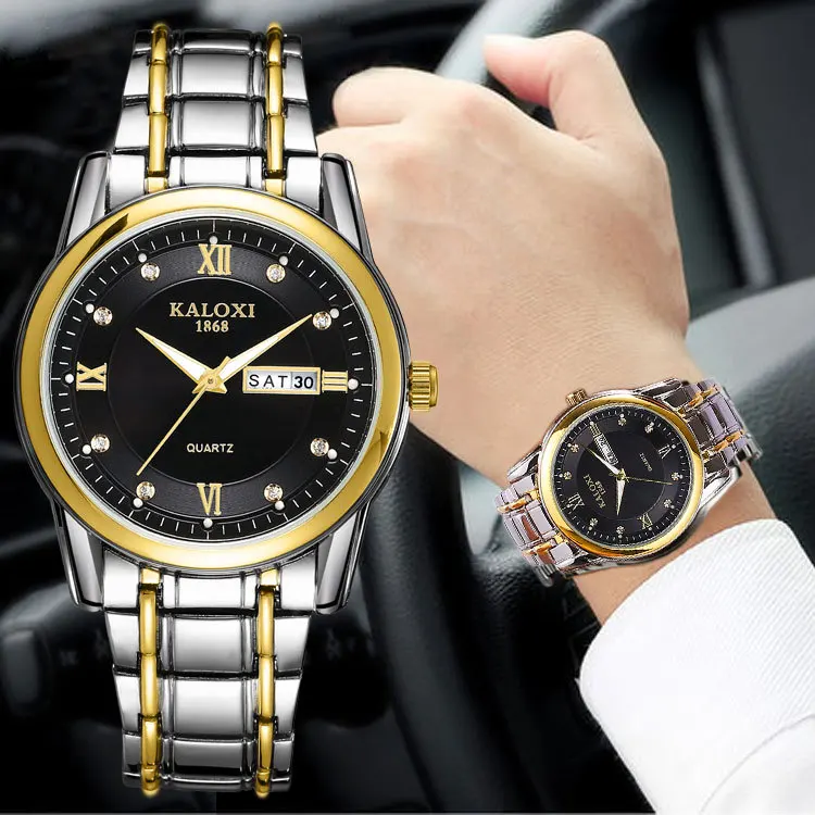 KALOXI Брендовые Часы для мужчин Relojes часы модные спортивные кварцевые мужские
