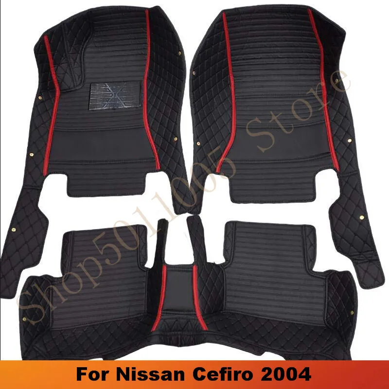 

Ковры для Nissan Cefiro 2004, автомобильные коврики, аксессуары, декоративные коврики, водонепроницаемые, без запаха, передние и задние коврики, авт...