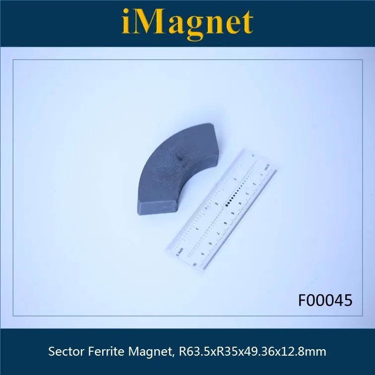 F00045 2 шт./лот ферритовый магнит R63.5 * R35 49 36*12 8 мм нестандартный Магнитный из