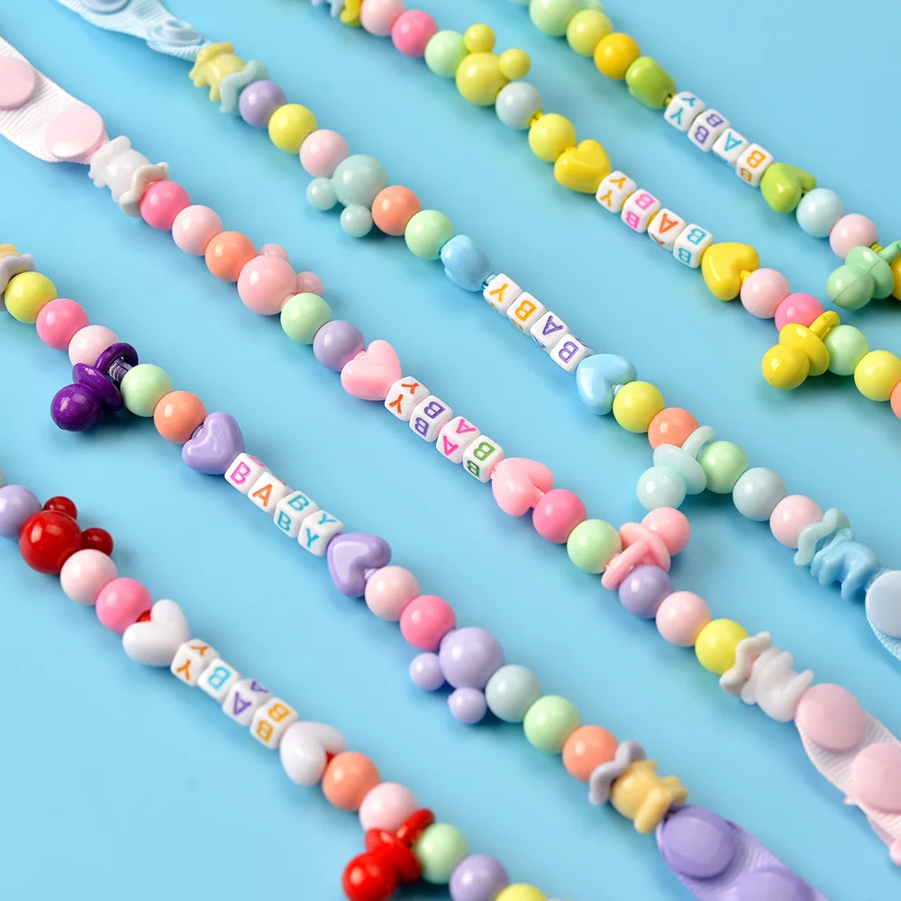 Детская пустышка с зажимом на цепочке новые детские пустышки для новорожденных