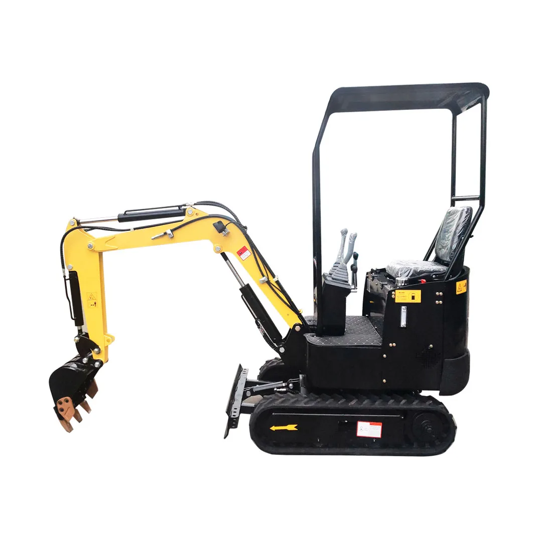

China 1 Ton Mini Excavator Digger Machine With CE Certificate minibagger