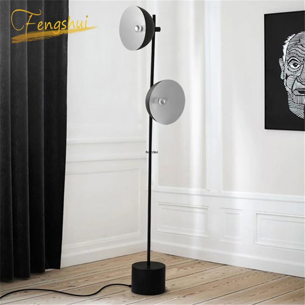 

modern metal floor lamp retro industrial standing lamp for living room bedroom study personality black floor light stand light
