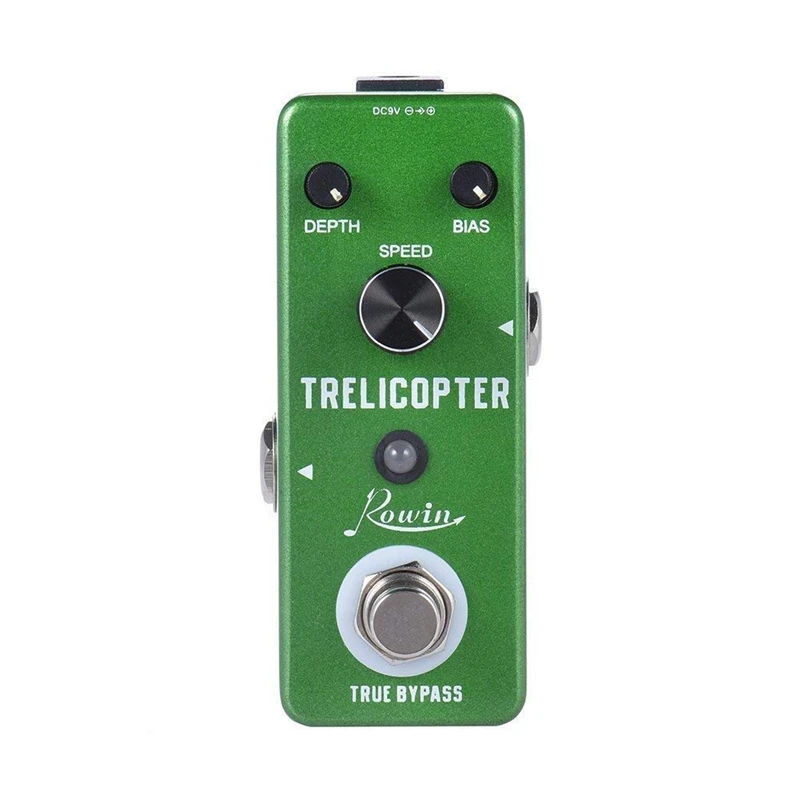 

Педаль тремоло для гитары с эффектами Trelicopter