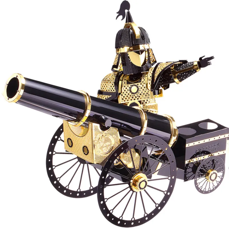 Piececool Artilleryman стиль DIY 3D металлическая нано головоломка Сборная модель наборы