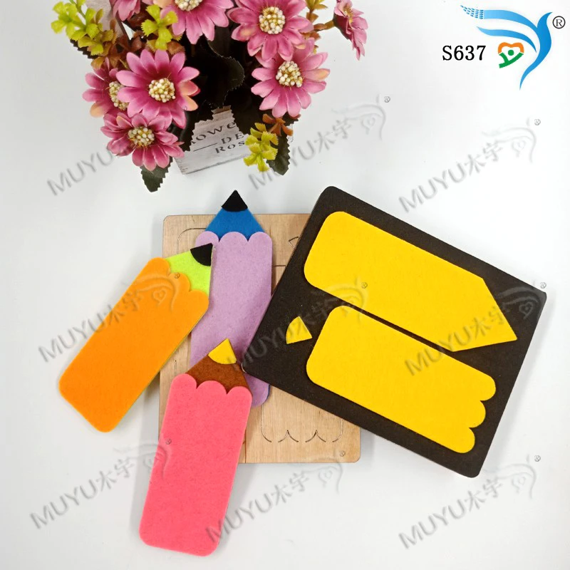 Новая деревянная форма карандаша для скрапбукинга Thickness-15.8mm S637