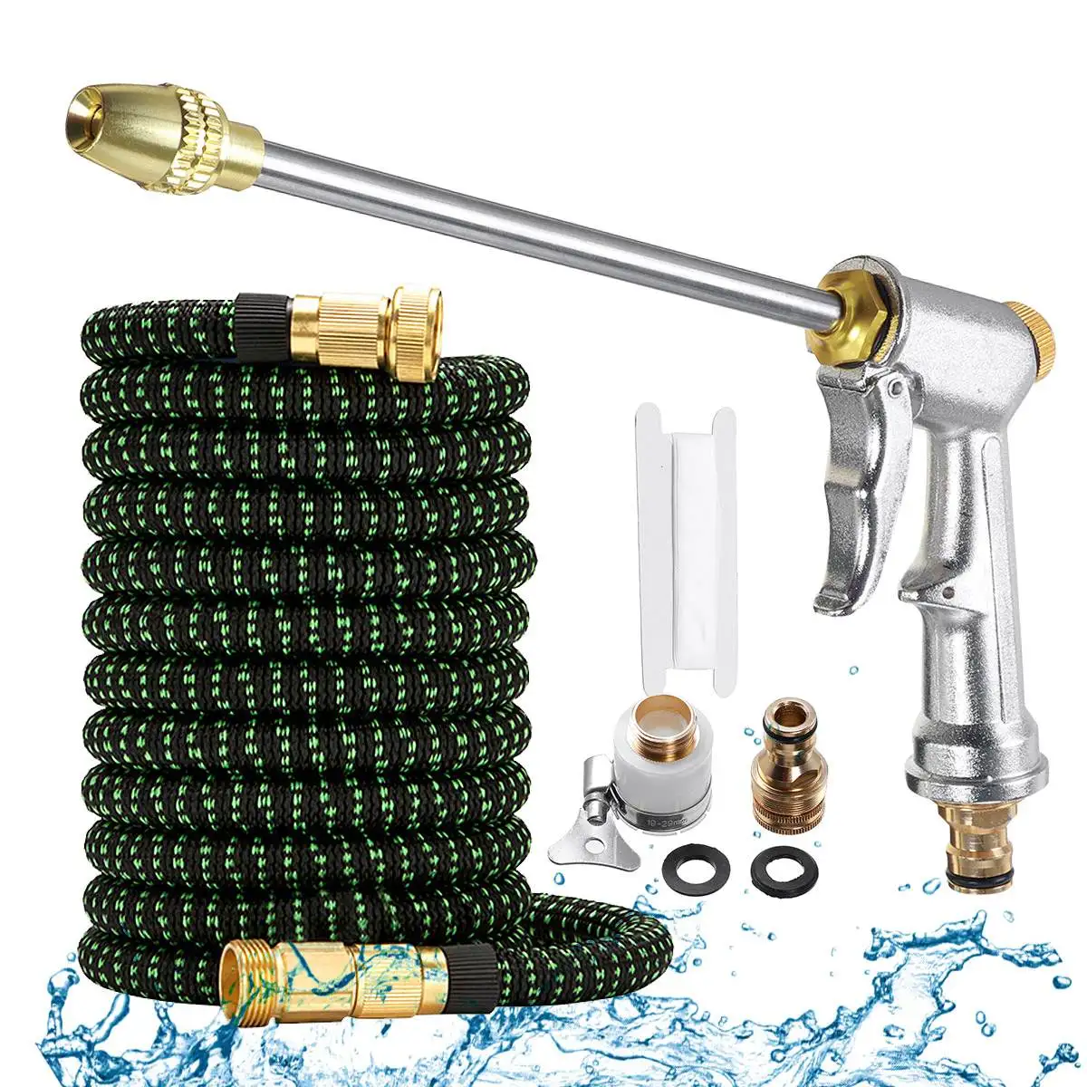 Расширяющийся волшебный шланг труба высокого Давление для мытья автомобиля