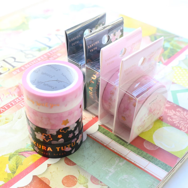 Милая Золотая фольга Domikee оформление своими руками скрапбукинг Васи лента