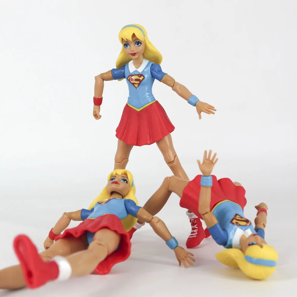 Оригинальная фигурка DC Wonder Woman Супергерои Бэтмен супер девушка модель BJD куклы игрушки для детей Justice League