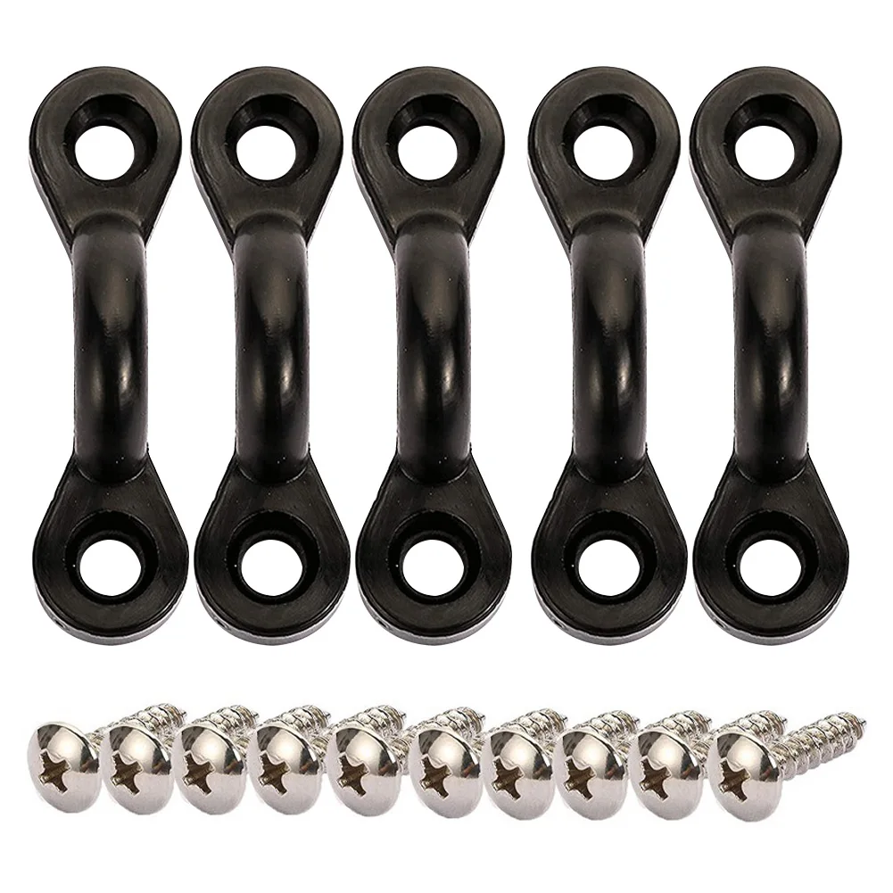 

Boat Paddle Side Mount Tool DIY Accessories Kayak Handle Set Ergonomic With Screws Canoe Carry Pad Eyes Replacement Park Durable