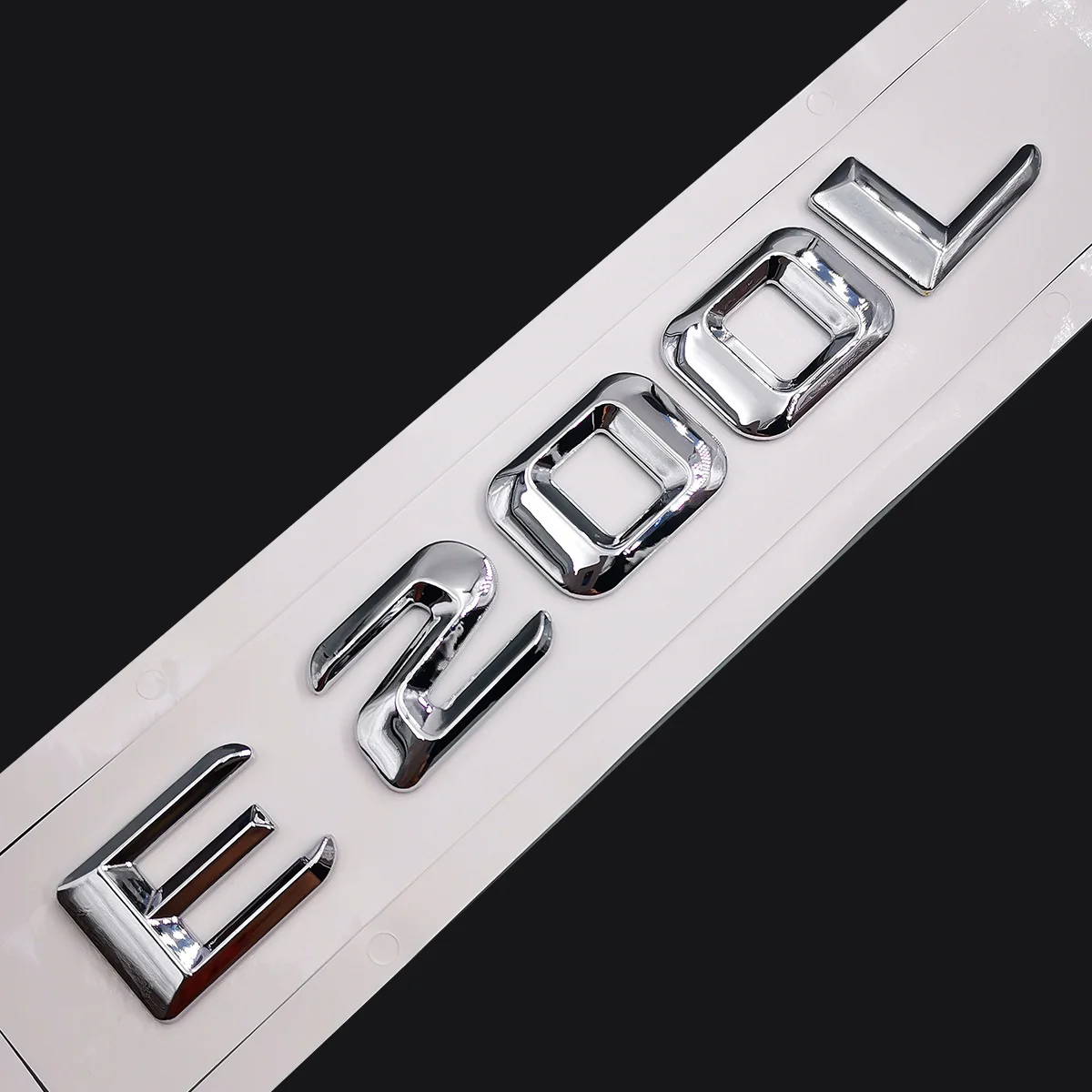 Оригинальный размер 1:1 эмблема заднего хвоста автомобиля с номером буквы стикер