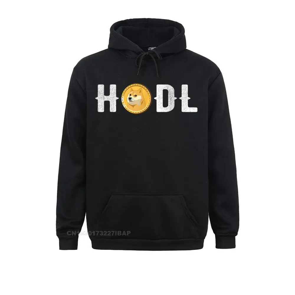 HODL Dogecoin To The Moon Funny Crypto Cryptocurrency Hoodie Sweatshirts For Men Hoodies 2021 New Fall Sportswears Birthday