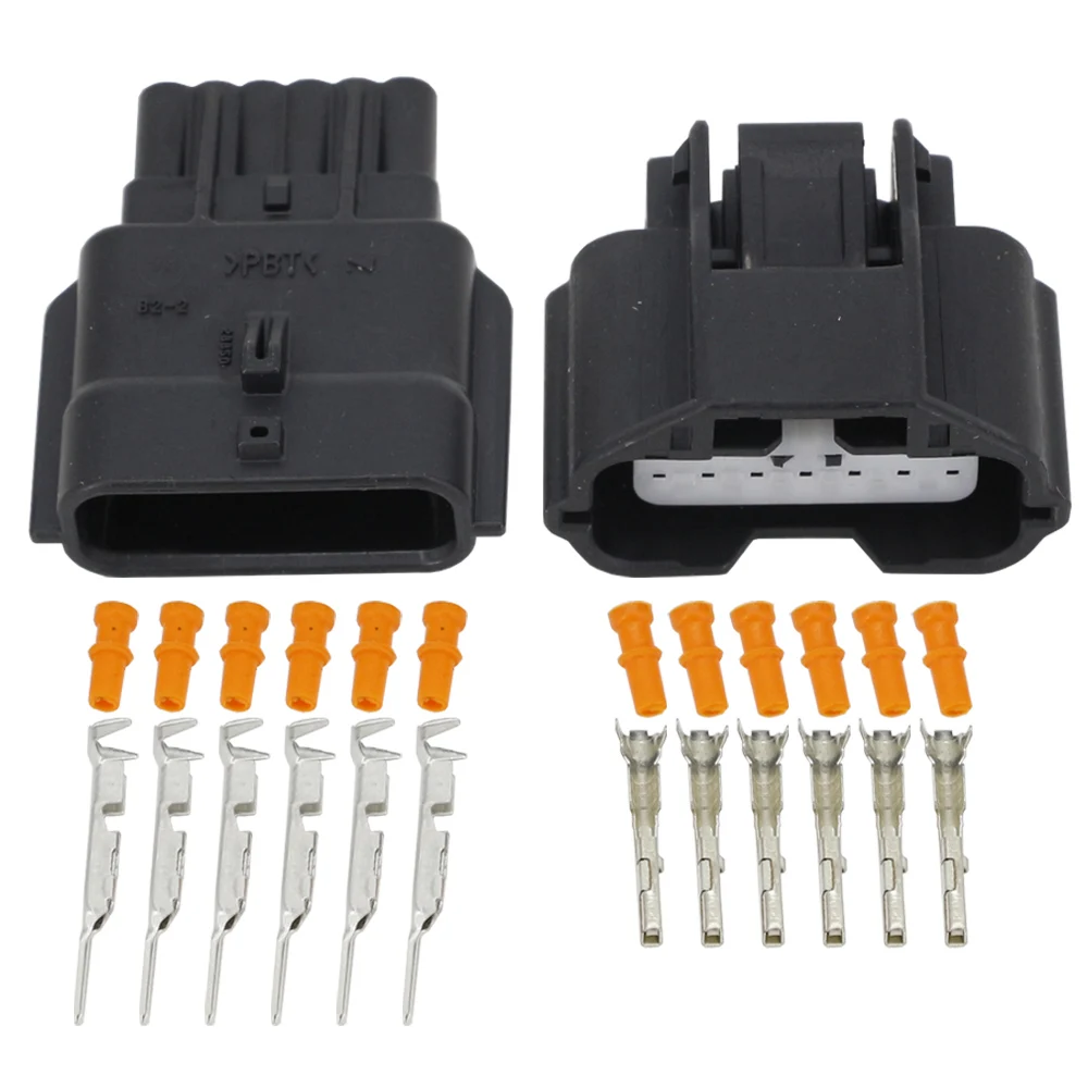 

6 Pin Air Flowmeter Plug Harness Connector Modified Accessories DJ7061K-0.6-11/21