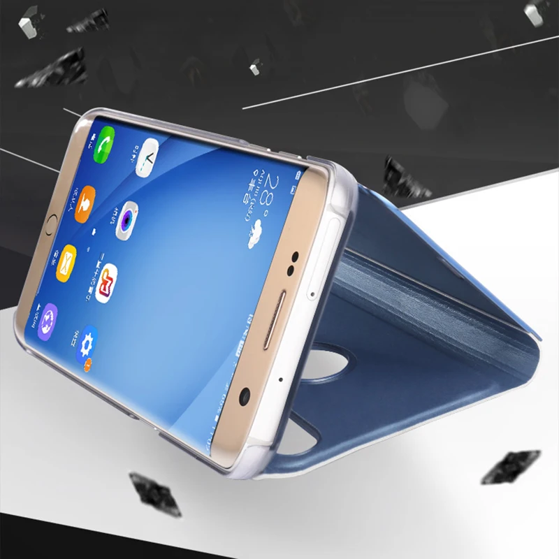 Мягкий флип-чехол SIXEVE для iPhone 6 s 6s 7 8 Plus X Xs Max XR 6Plus 6s Plus 7Plus 8 Plus роскошный силиконовый чехол Smart View 360