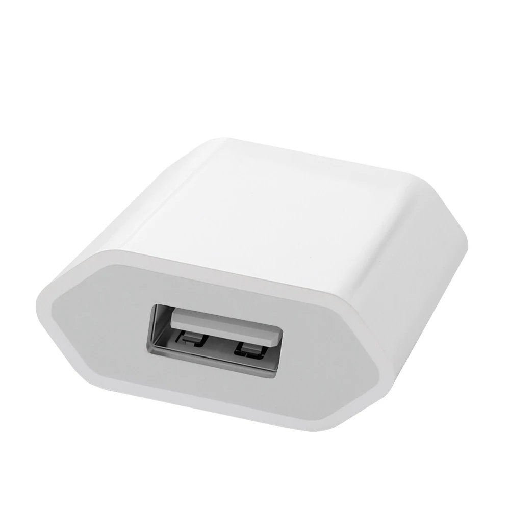 Зарядное устройство USB с европейской вилкой для IPhone X 7 5 телефон 6 s Plus настенный