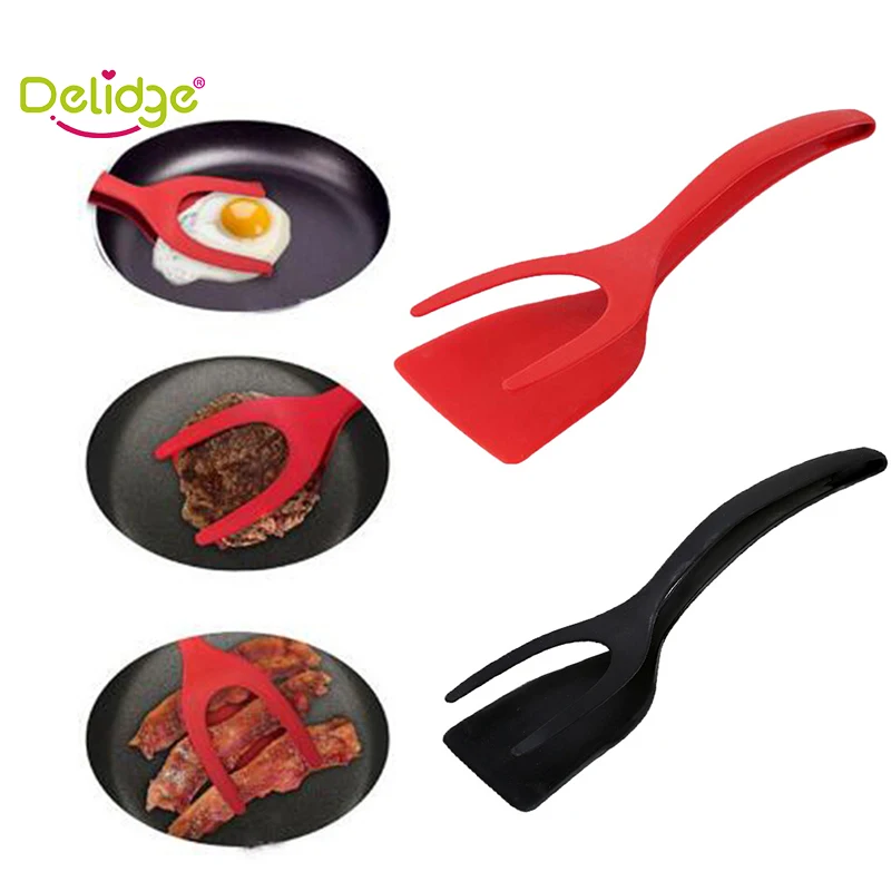 

Delidge 1 шт. 2 в 1 с антипригарным покрытием для жарки яиц в виде Еда Класс силиконовый токарные станки Пособия по кулинарии хлебные щипцы Пособи...