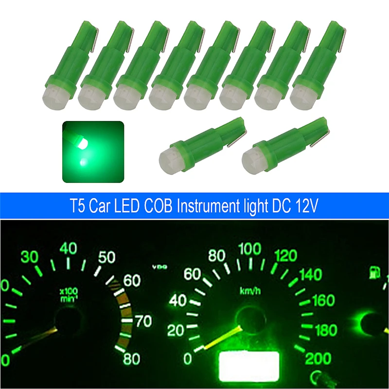 1000x T5 LED 12516 W1.2W приборной панели автомобиля датчик инструмент керамический авто