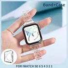 Прозрачный ремешок для смарт-часов Apple Watch Series SE 65432, 38404244 мм