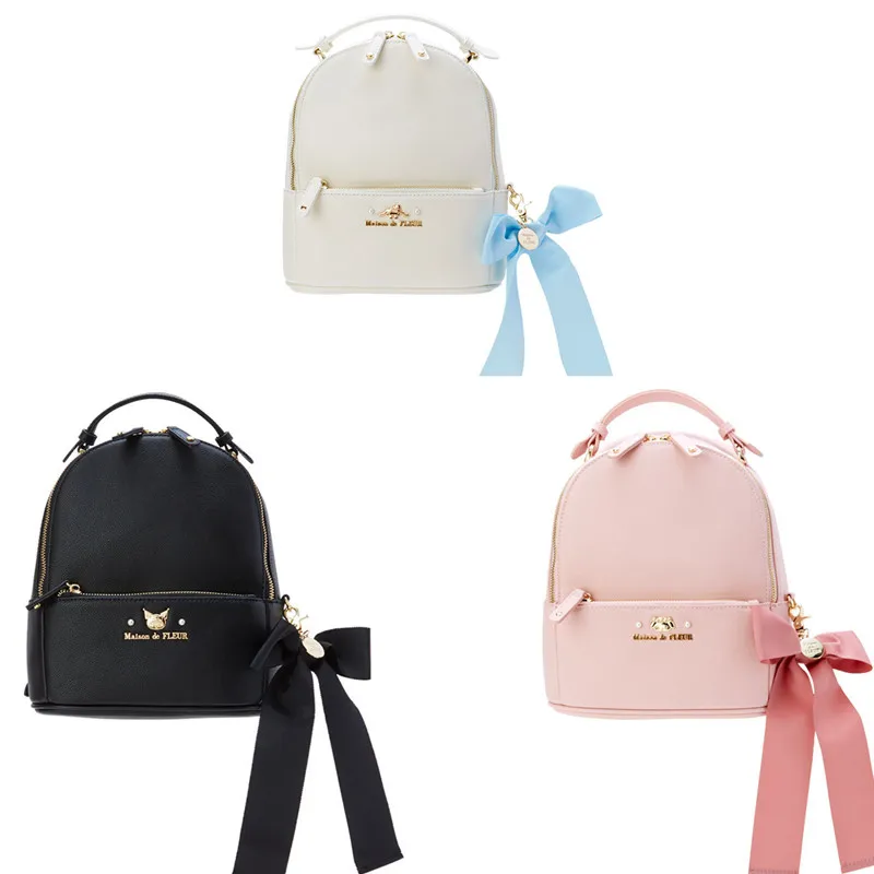 Новый Sanriod Kawaii Мультфильм Аниме Серия PU Mymelody Kuromi Cinnamorol милый мультфильм рюкзак