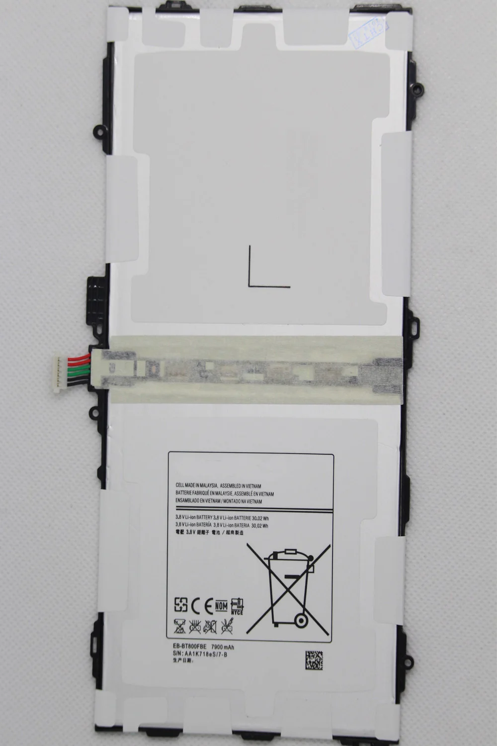 Аккумулятор для Samsung GALAXY Tab S 7900 T801 T805C SM-T805 T807 2 шт./Лот оригинальное качество 10 5 мАч