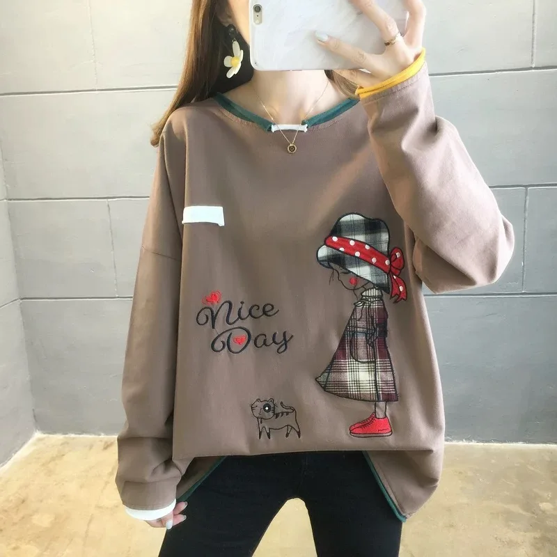 

Women Cotton Fashion gray Cotton Ladies Tee Shirt Short Sleeve Tops Tee Shirt