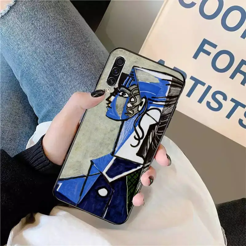 

Picasso abstract retro art painting Phone Case For Samsung galaxy S 9 10 20 A 10 21 30 31 40 50 51 71 s note 20 j 4 2018 plus