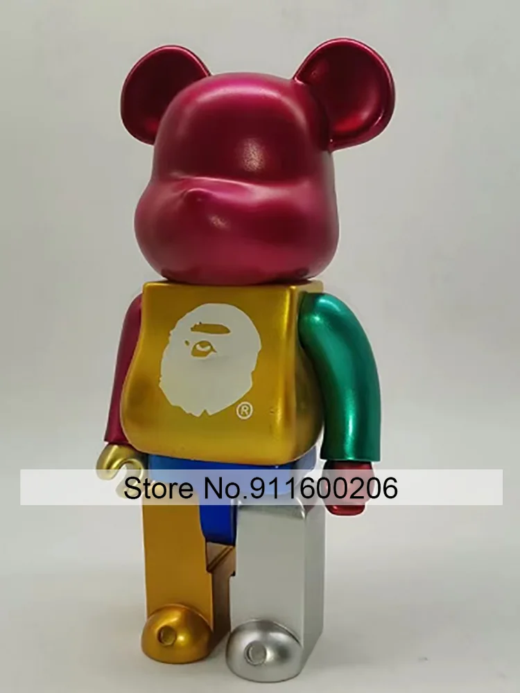 

Bearbricklys 28cm 400% Bear&bricklys Toy Blocks Bear Toy Action Toy Figures Garage Kits Dolls Kids Toys