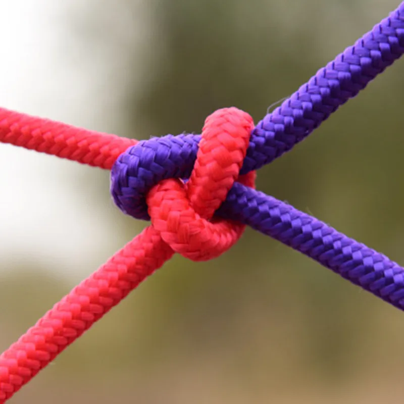Высококачественная цветная нейлоновая веревка для детского сада Противоударная