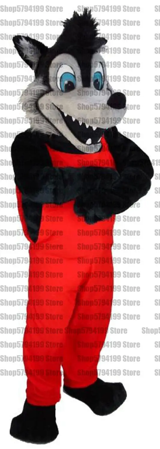 Персонализированный костюм большого Плохого Волка J7 талисман костюмы для