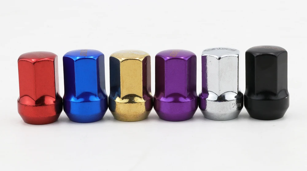 17 шестигранный лучей волк Сталь гоночное автомобильное колесо гайки диски замок