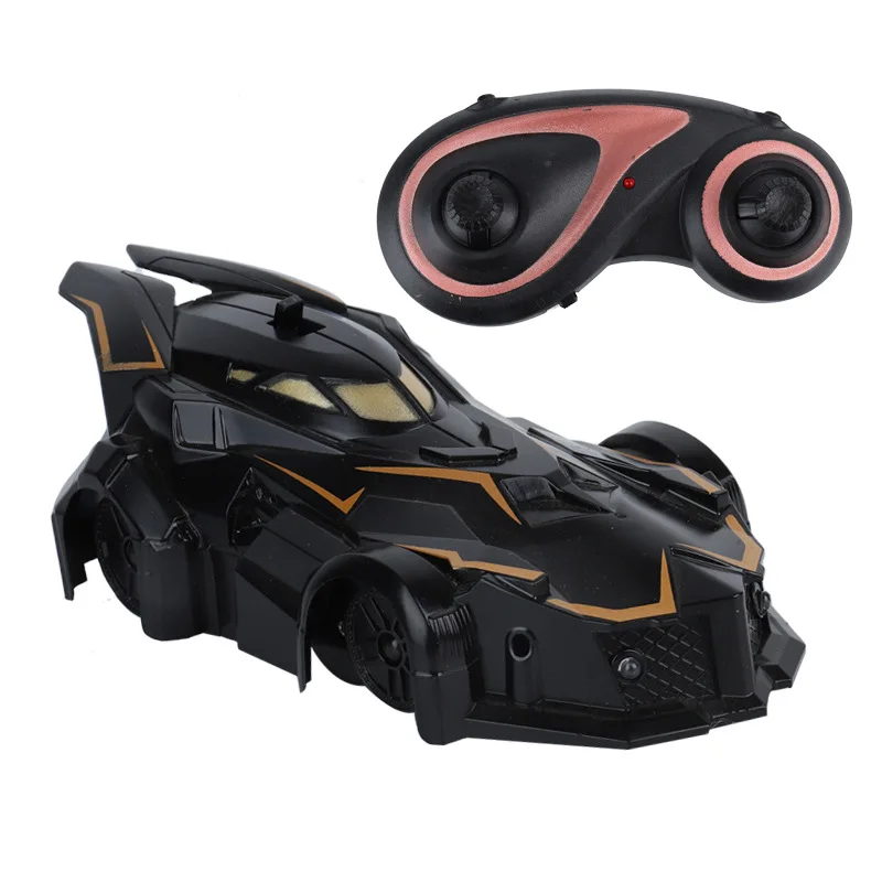 Pokich RC забирающаяся на стены машинка Детские Игрушки радиоуправляемые автомобили для детей двойной режим 360 ° вращающийся светодиодный свет головы Гравитация дезертирование трюк Гоночная машина
