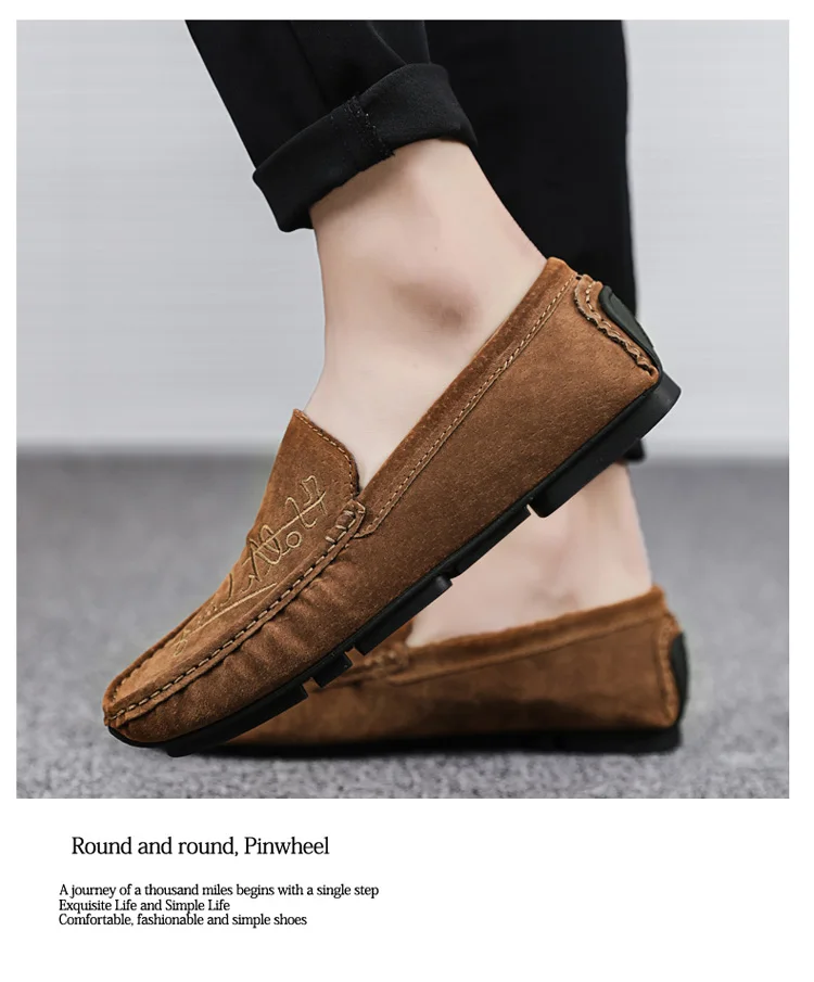 Мужская обувь; Замшевые мужские лоферы; Повседневная обувь; Chaussures; слипоны на плоской подошве; ботинки на низкой платформе; zapatos hombre; синие лоферы