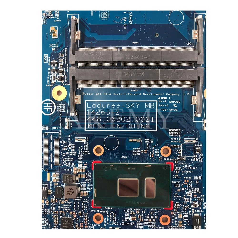 863887-601 863887-001 863887-501 для For HP envy X360 15-BK 15-W 15T-W M6-W Материнская плата ноутбука 448.06202.0021